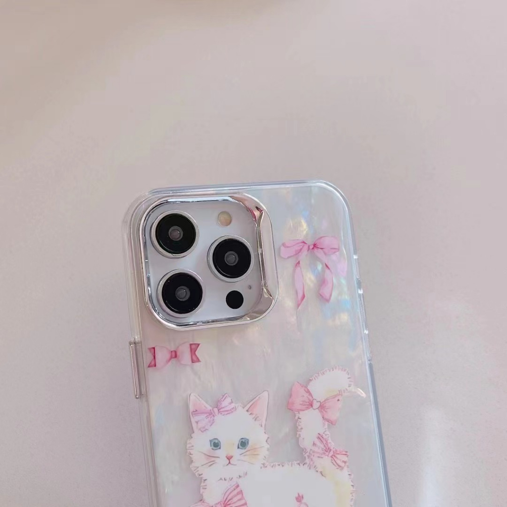 เคสโทรศัพท์มือถือ-tpu-แบบนิ่ม-ลายแมว-สําหรับ-iphone-14-14promax-14pro-11-12-12pro-12promax-13-13pro-13promax