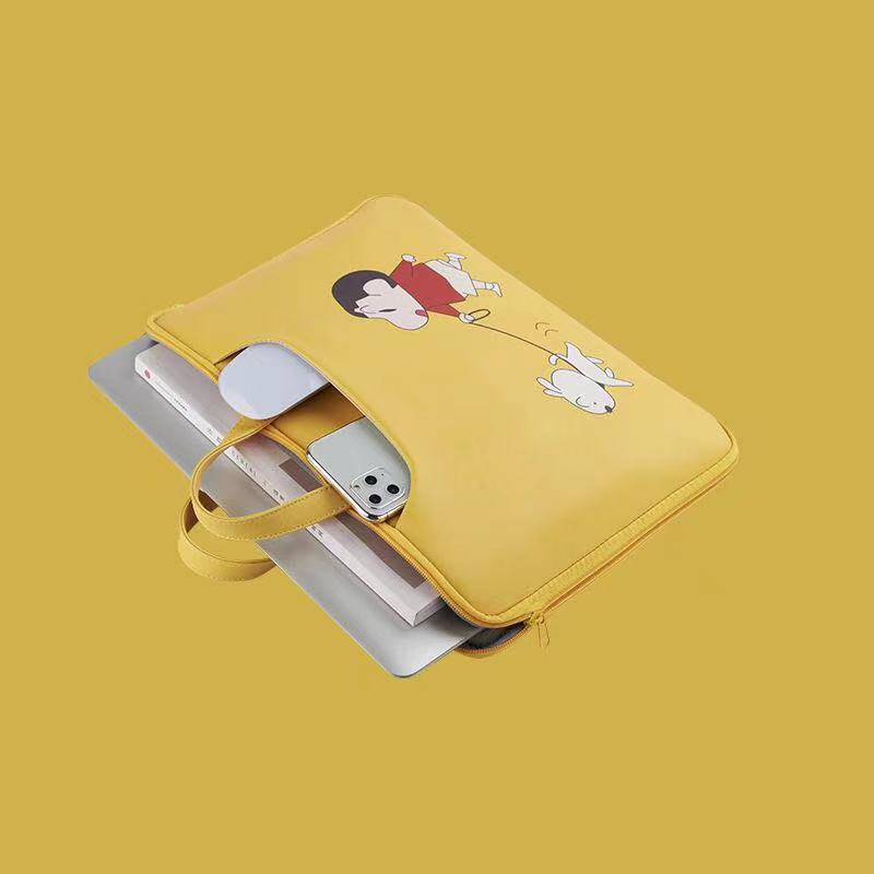 กระเป๋าใส่แล็ปท็อป-กันน้ํา-จุของได้เยอะ-ลายการ์ตูน-สําหรับ-macbook-air-13-3-14-1-15-6-นิ้ว