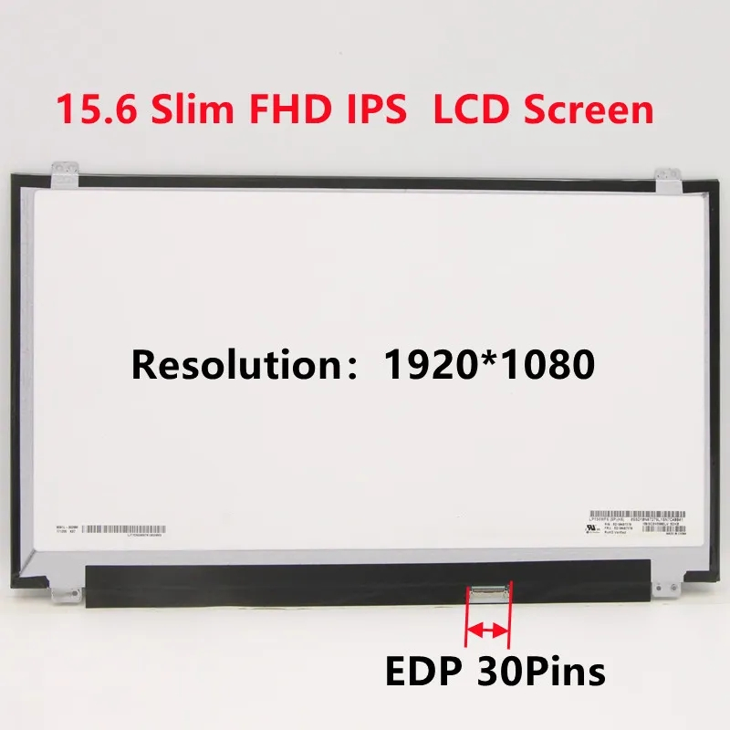 Écran LCD LED 15.6" Full HD 1920x1080 - NV156FHM-N42 V8.1 - 30 Broches - 360mm