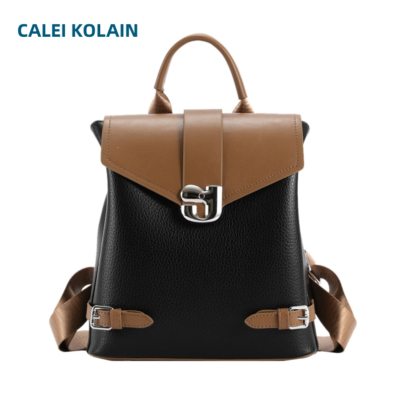 calei-kolain-กระเป๋าเป้หนังผู้หญิงสไตล์เกาหลี