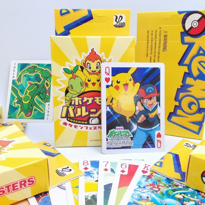 4-กล่อง-54-ชิ้น-โปเกมอน-เล่นไพ่-การ์ดปิกาจู-ราคาถูก-game-card-เด็กของเล่นเกมกระดานสำหรับ