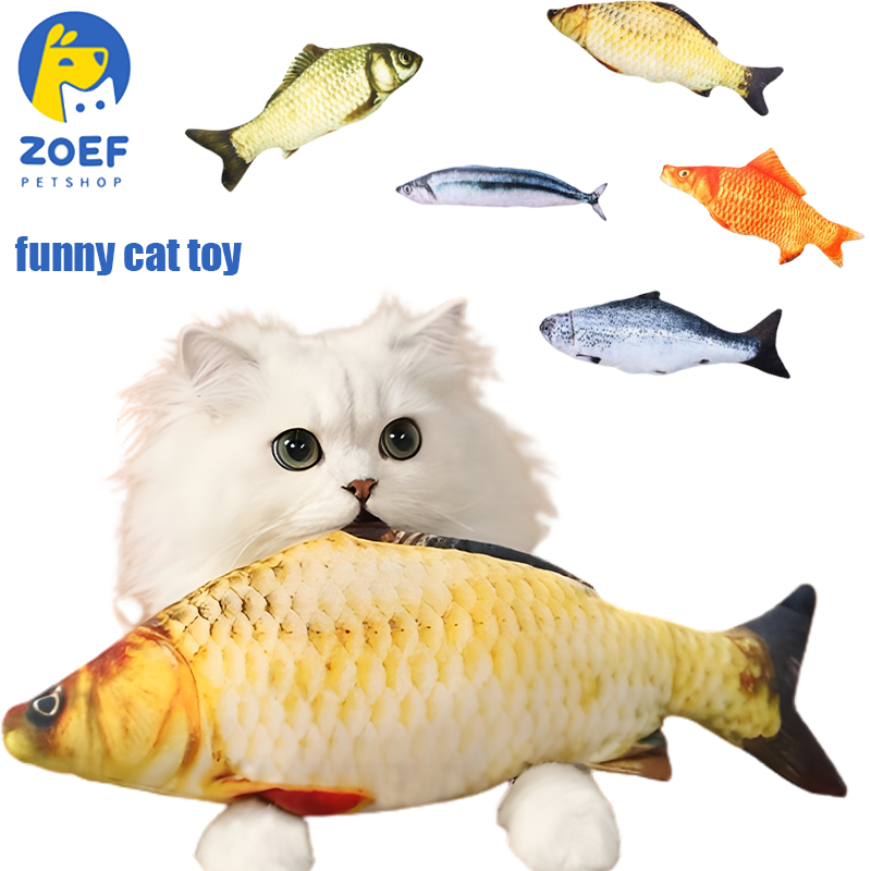 zoef-ของเล่นแมว-ปลาจําลอง-มีกาวในตัว-li0156