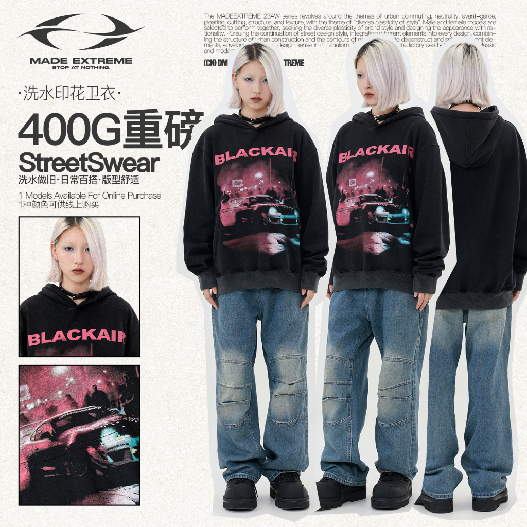 blackair-เสื้อกันหนาว-มีฮู้ด-ทรงหลวม-พิมพ์ลายจิงโจ้-แนวสตรีท-แนวเรโทร-400-กรัม-สําหรับผู้ชาย-y2k-madeextreme