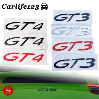 สติกเกอร์โลโก้ตัวอักษร Porsche GT3 GT4 RS สําหรับติดท้ายรถกระบะ
