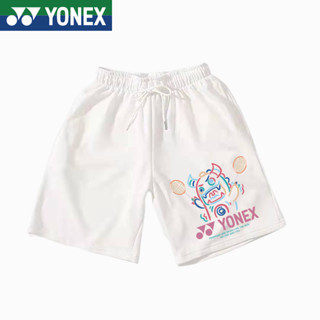 Yonex เสื้อยืดกีฬาแบดมินตัน กางเกงขาสั้น ระบายอากาศ ทรงหลวม แห้งเร็ว สําหรับผู้ชาย และผู้หญิง เหมาะกับฤดูร้อน