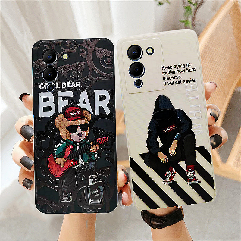 เคสโทรศัพท์มือถือ-ไฟเบอร์-คุณภาพสูง-กันตก-สําหรับ-infinix-note-12-g96