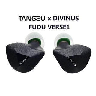 Tangzu x DIVINUS FUDU VERSE1 ZEN Series ไดรเวอร์ไดนามิก 10 มม. และหูฟังอินเอียร์ ไฮบริดอาร์เมเจอร์ 2 สมดุล 4.4 มม. พิมพ์ลาย 3D
