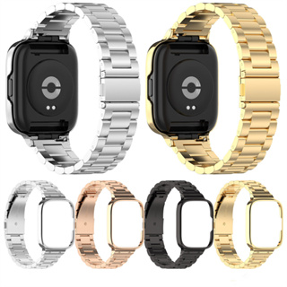 สายนาฬิกาข้อมือ สเตนเลส โลหะ อุปกรณ์เสริม สําหรับ Redmi watch 3 Youth Edition Watch3 Active 3 Lite