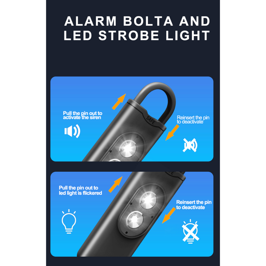 พวงกุญแจไซเรน-135db-มีเสียงเตือน-เพื่อความปลอดภัย-สําหรับผู้หญิง