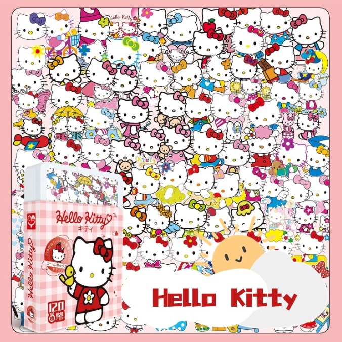 sanrio-สติกเกอร์-กล่องของขวัญ-สติกเกอร์-cinnamoroll-my-melody-สติกเกอร์กันน้ํา-kuromi-hello-kitty-สติกเกอร์การ์ตูน-purin-สติกเกอร์ของขวัญ