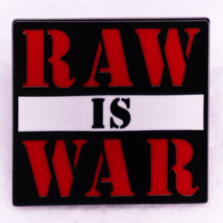 เข็มกลัด รูปมวยปล้ํา Raw is war