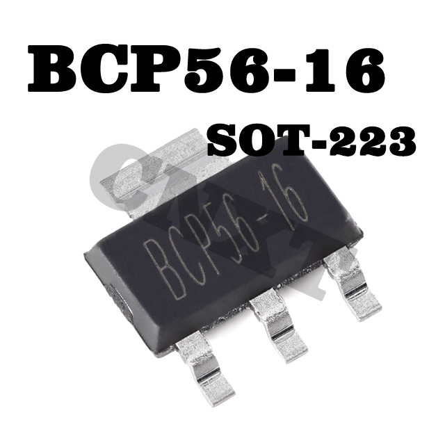 10 ชิ้น/ล็อตเดิม BCP51-16 BCP52 BCP53 BCP54 BCP55 BCP56-16 SOT223 80V ...