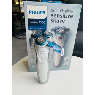 Philips มีดโกนหนวดไฟฟ้า แบบแห้ง และเปียก สําหรับผู้ชาย S7000