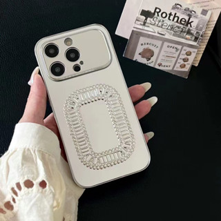 เคสโทรศัพท์มือถือ สีเงิน สําหรับ iPhone 11 12 12pro 12promax 13 13pro 13promax 14 14pro 14promax