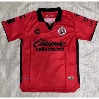 [Fans] 2324 Tijuana home เสื้อฟุตบอล แขนสั้น สีแดง คุณภาพสูง ไซซ์ S-3XL