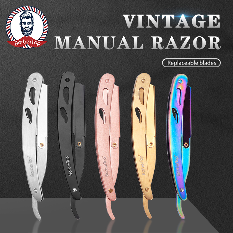 สปอตสปอตสปอต #razor มีดโกนสมัยเก่าคู่มือชายและหญิงโกนหนวดมีดโกนใบหน้า ...