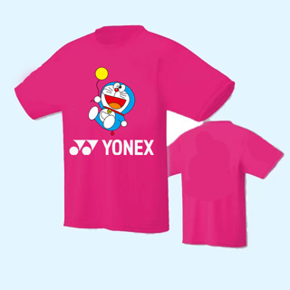 เสื้อกีฬาปิงปอง ระบายอากาศได้ดี พิมพ์ลายการ์ตูน New Yonex แบบแห้งเร็ว แฟชั่นฤดูร้อน สําหรับผู้ชาย และผู้หญิง 2023