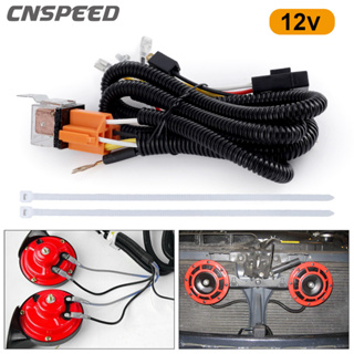 Cnspeed ชุดรีเลย์สายไฟ 80A 12V สําหรับรถยนต์ รถบรรทุก รถตู้