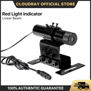 Cloudray Red Light Indicator Linear Beam โมดูลลําแสงเลเซอร์ สีแดง 650nm 25*110mm &amp; 12*40mm 5V ปรับได้ สําหรับเครื่องตัดหิน