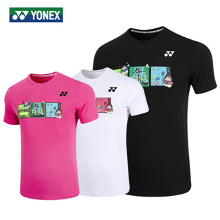 ใหม่ YONEX Unix Badminton Jersey เสื้อกีฬาแขนสั้น ผ้าตาข่าย แห้งเร็ว สําหรับผู้ชาย และผู้หญิง เหมาะกับการวิ่ง เล่นกีฬา เทนนิส 2023