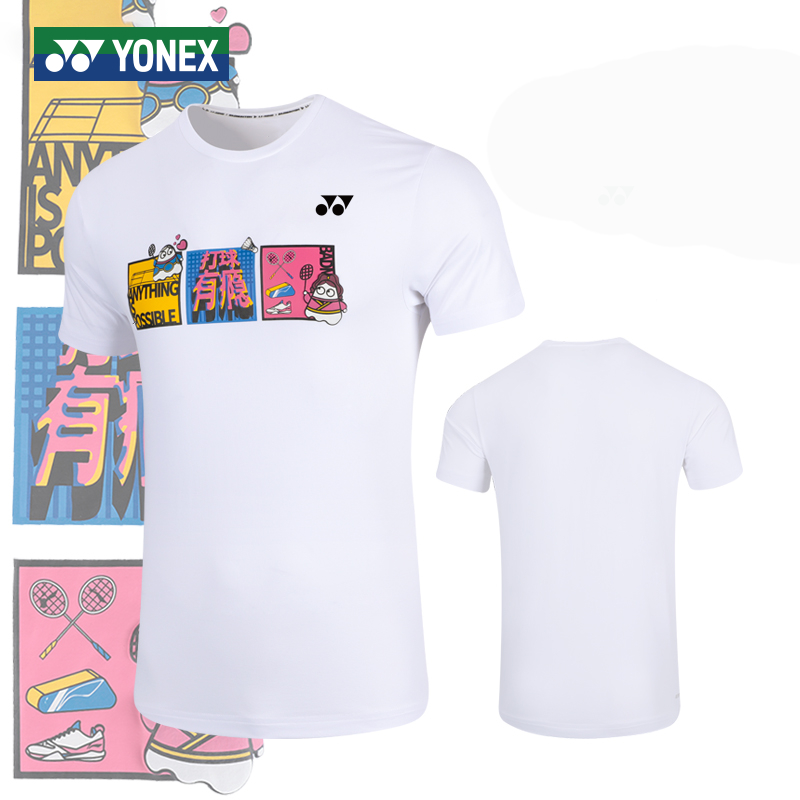 ใหม่-yonex-unix-badminton-jersey-เสื้อกีฬาแขนสั้น-ผ้าตาข่าย-แห้งเร็ว-สําหรับผู้ชาย-และผู้หญิง-เหมาะกับการวิ่ง-เล่นกีฬา-เทนนิส-2023