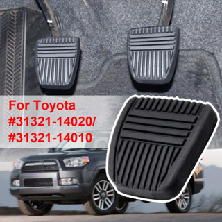 แผ่นยางเหยียบเบรกคลัทช์ สีดํา สําหรับ Toyota Camry Celica Paseo RAV4 Tacoma 31321-14020 31321-14010