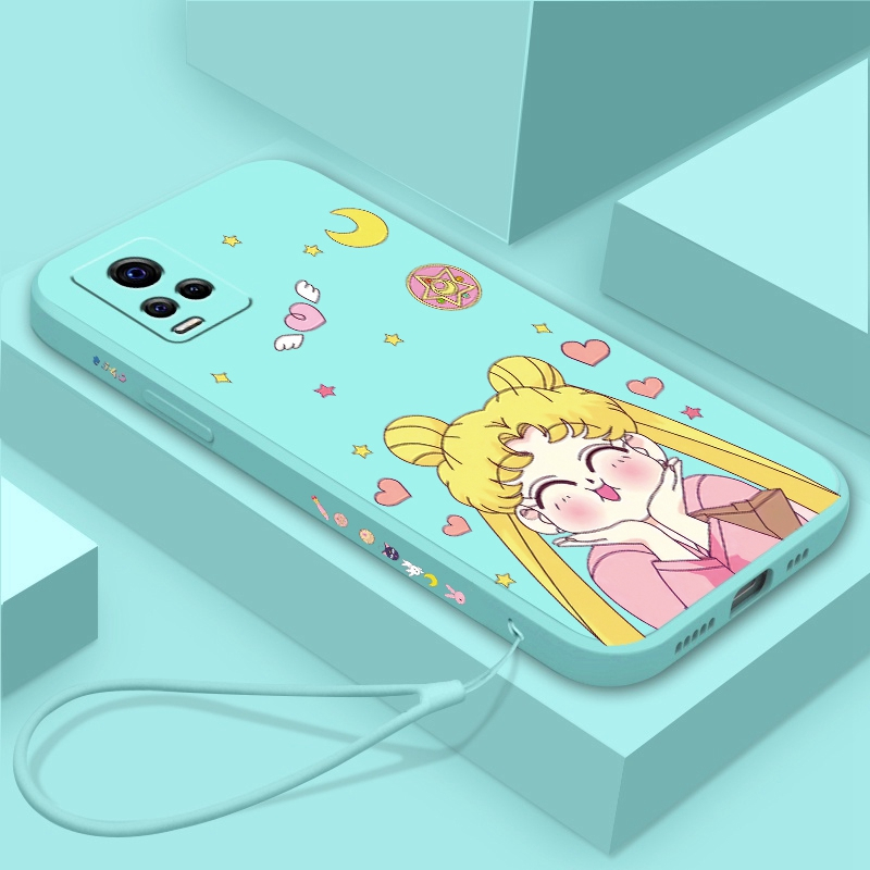 เคสโทรศัพท์มือถือ-ลายการ์ตูนเซเลอร์มูน-พร้อมสายคล้อง-สําหรับ-realme-c33-realme-c31-realme-c30s-realme-10-4g-realme-10-pro-5g