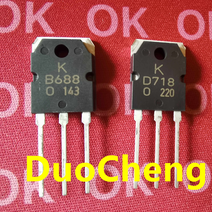 K KB688 KD718 ใหม่ ของแท้ นําเข้า หลอดเสียง KEC KTB688 KTD718 B688 D718 ...