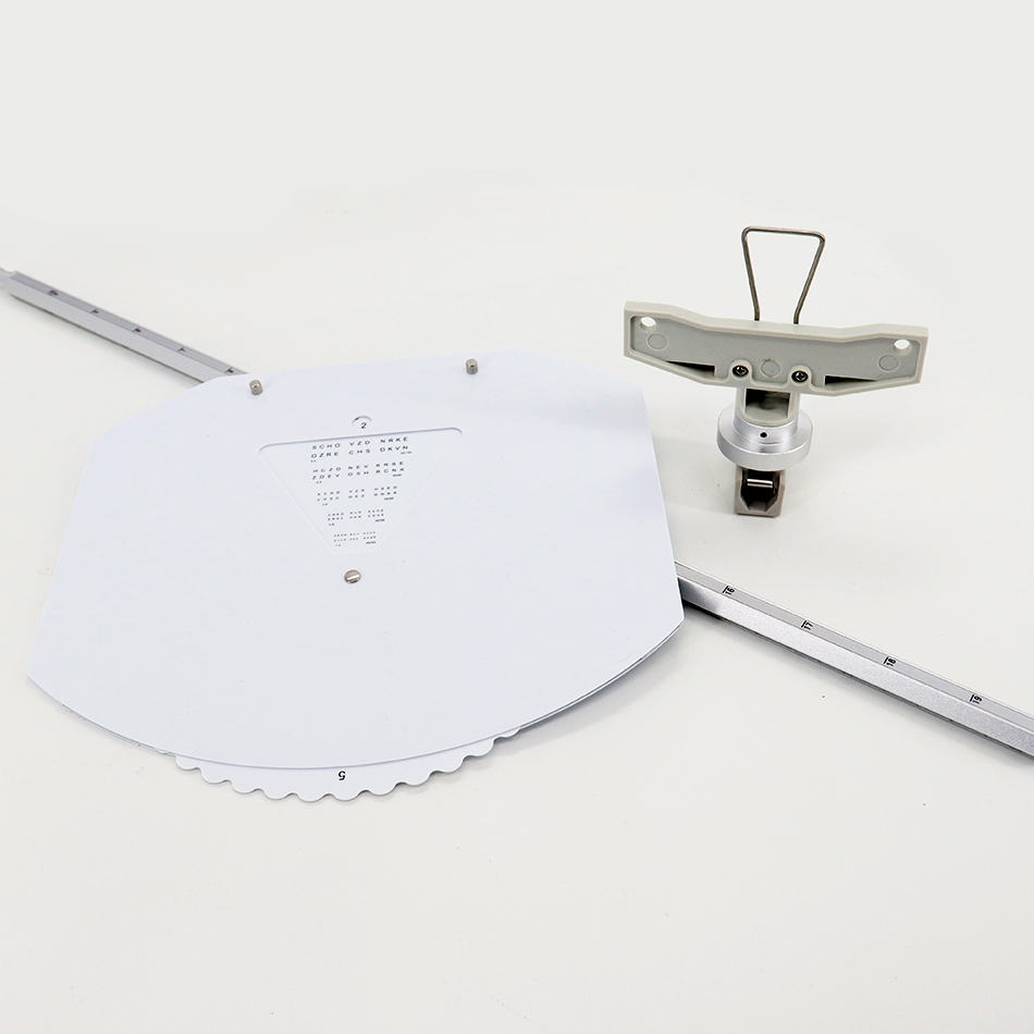 optometric-phoropter-ao-ชุดทดสอบวิสัยทัศน์ใกล้-ก้านใกล้-การ์ด-และเสายึด-สองส่วน