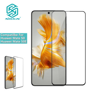 Nillkin ฟิล์มกระจกนิรภัยกันรอยหน้าจอ แบบใส เต็มจอ สําหรับ Huawei Mate 60 Mate 50 Huawei Mate 50E CP+PRO