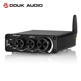 Douk Audio NS-15G เครื่องขยายเสียงสเตอริโอดิจิทัล บลูทูธ 5.0 TPA3116 HiFi สําหรับลําโพง