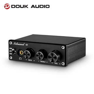 Douk Audio Q3 DAC ดิจิทัล เป็น อนาล็อก ตัวถอดรหัส ตัวแปลง USB / Coax / ออป แอมป์หูฟัง