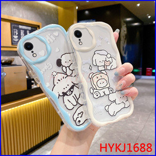 เคส iPhone XR เคสโทรศัพท์มือถือแบบนิ่ม tpu ลายครีมน่ารัก สําหรับ NYW