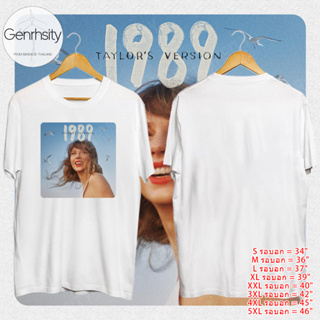ดีลักซ์ Taylor Swift shirt 1989 เสื้อ Oversize เสื้อดาว พิมพ์ลาย Unisex Cotton S-5xl