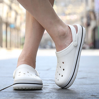 Crocs ของแท้ 100% รองเท้าแตะ ขนาดใหญ่ สําหรับผู้ชาย ผู้หญิง 11016