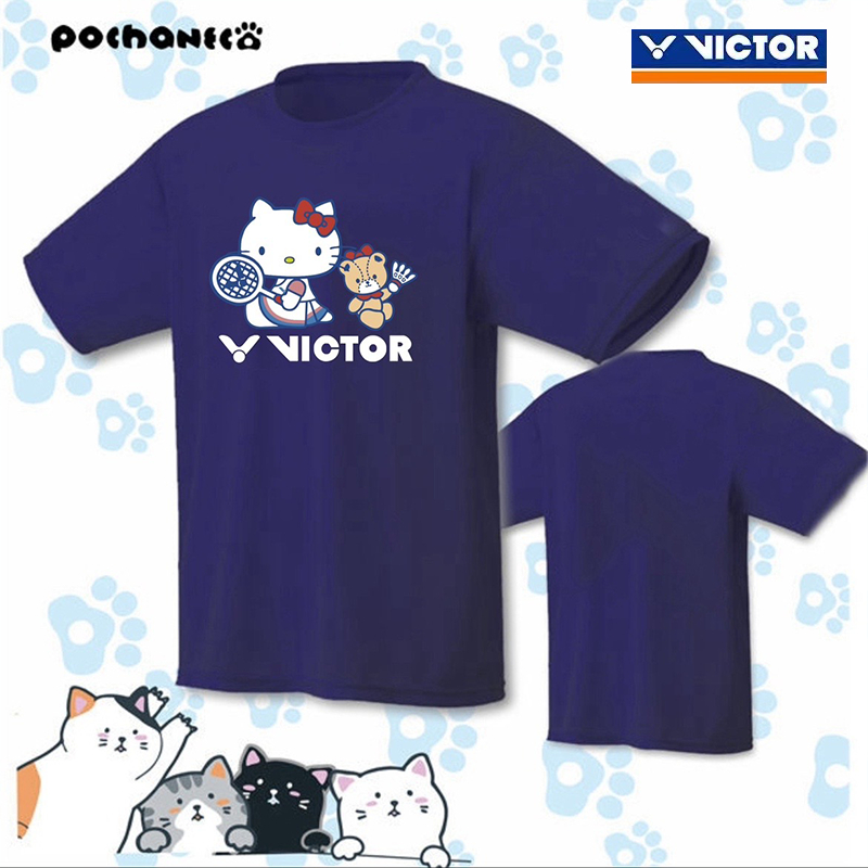 victor-เสื้อยืดกีฬาแบดมินตัน-แขนสั้น-แบบแห้งเร็ว-เหมาะกับฤดูร้อน-สําหรับผู้ชาย-และผู้หญิง-2023