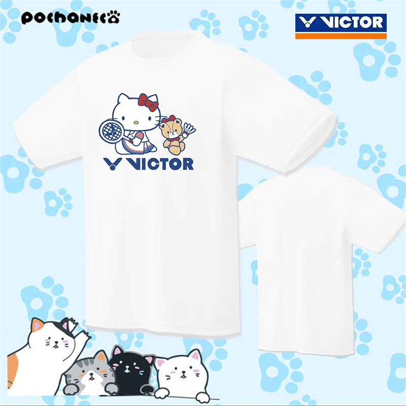 victor-เสื้อยืดกีฬาแบดมินตัน-แขนสั้น-แบบแห้งเร็ว-เหมาะกับฤดูร้อน-สําหรับผู้ชาย-และผู้หญิง-2023