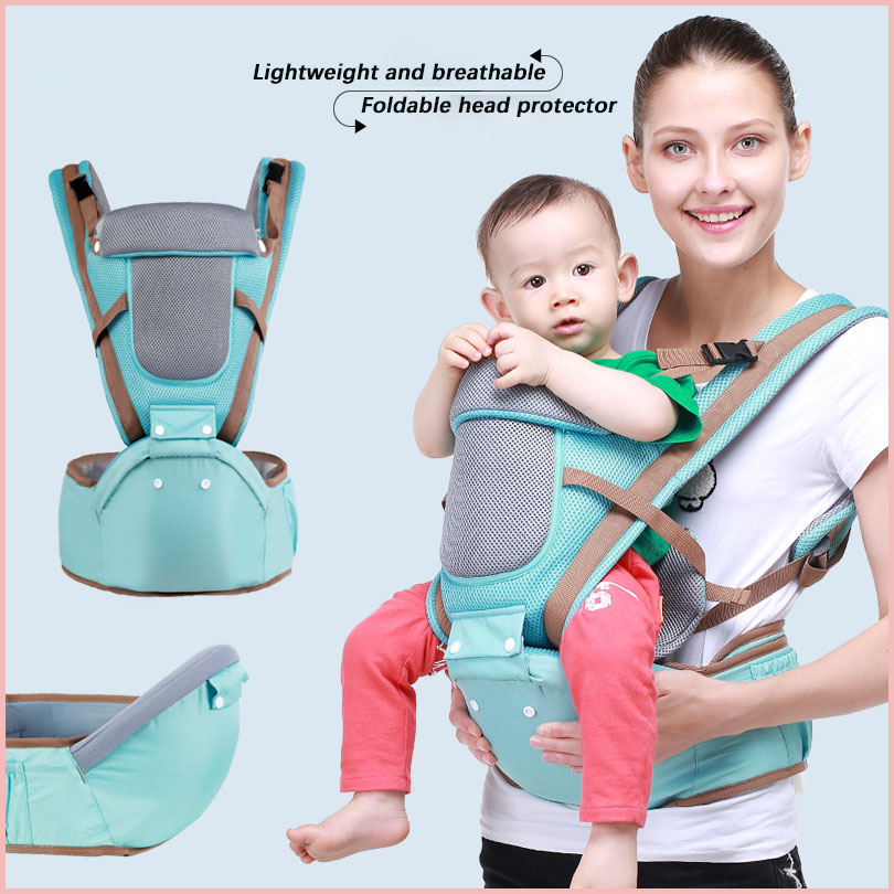 เป้อุ้มเด็ก-เป้อุ้มเด็กฝ้าย-กระเป๋าอุ้มเด็ก-0-4-ปี-baby-carrier-เป้อุ้มเด็กระบายอากาศ