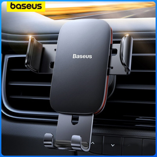 Baseus แรงโน้มถ่วง ที่วางโทรศัพท์ในรถ ช่องซีดีโลหะ / ช่องระบายอากาศ ช่องระบายอากาศ ที่วางโทรศัพท์มือถือในรถ ขาตั้งโทรศัพท์มือถือในรถ