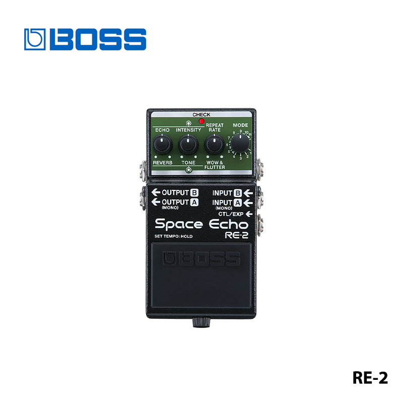 boss-re-2-space-echo-แป้นเหยียบเอฟเฟค-delay-and-reverb