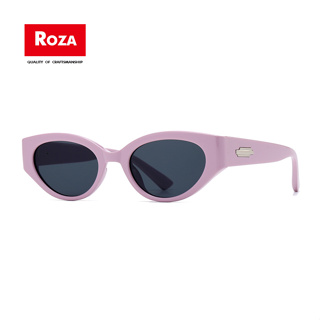 Roza ใหม่ แว่นตากันแดด กัน UV400 ทรงตาแมว สไตล์เรโทร แฟชั่นสําหรับผู้ชาย และผู้หญิง 2023 AE1543