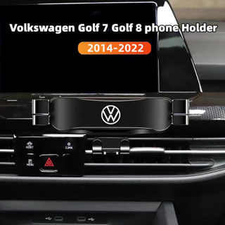 [ล่าสุด] ที่วางโทรศัพท์มือถือ อลูมิเนียม ลายโลโก้ Volkswagen Golf 7 7.5 8 2014-2023 อุปกรณ์เสริม สําหรับรถยนต์