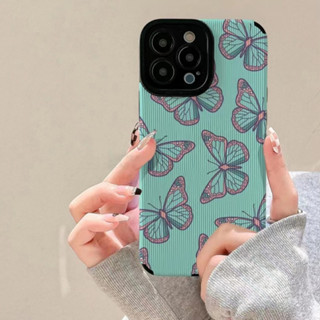 เคสโทรศัพท์มือถือหนัง ลายผีเสื้อ สําหรับ iphone 15 Pro Max 14 Pro Max i14 plus 13 Pro Max i13 13pro 11 Pro Max i11 X XR Xs Max 7 plus 8 plus 12Pro 12 Pro Max