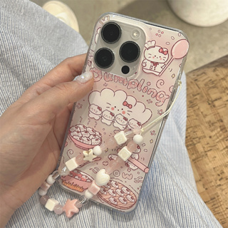 เคสโทรศัพท์มือถือ ลาย dumpling Hello Kitty IMD bilayer สําหรับ iphone11 12 13 14 pro promax