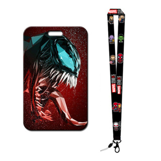 กระเป๋าใส่บัตร Pvc ลาย Venom Avenger สําหรับนักเรียน