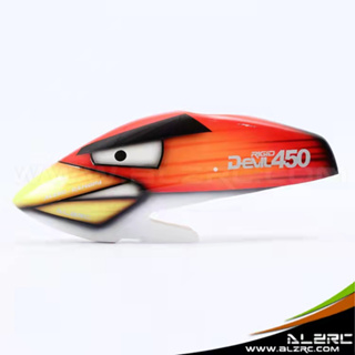 Alzrc 450 PRO DFC เฮลิคอปเตอร์ หลังคาไฟเบอร์กลาส สําหรับ Align Trex KIT