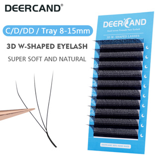 Deercand 3D W ที่ดัดขนตาปลอม ขนมิงค์ ยืดขนตา ต่อขนตา งอน แต่งหน้าสุด