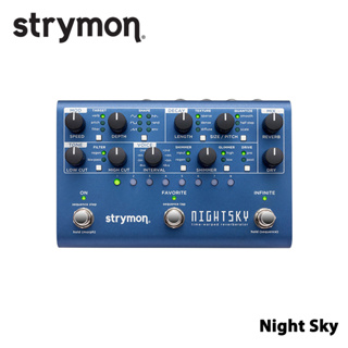 Strymon Night Sky ที่เหยียบเท้า Time-warped Reverberator