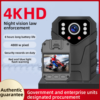 กล้องบันทึกวิดีโอ 1080P HD Mini Body Camera DVR หน้าจอสัมผัส 2 นิ้ว แบบพกพา ขนาดเล็ก มองเห็นที่มืด