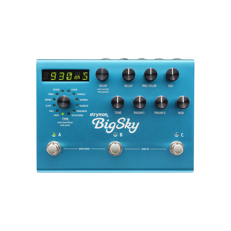 strymon-big-sky-ที่เหยียบเท้า-reverberator